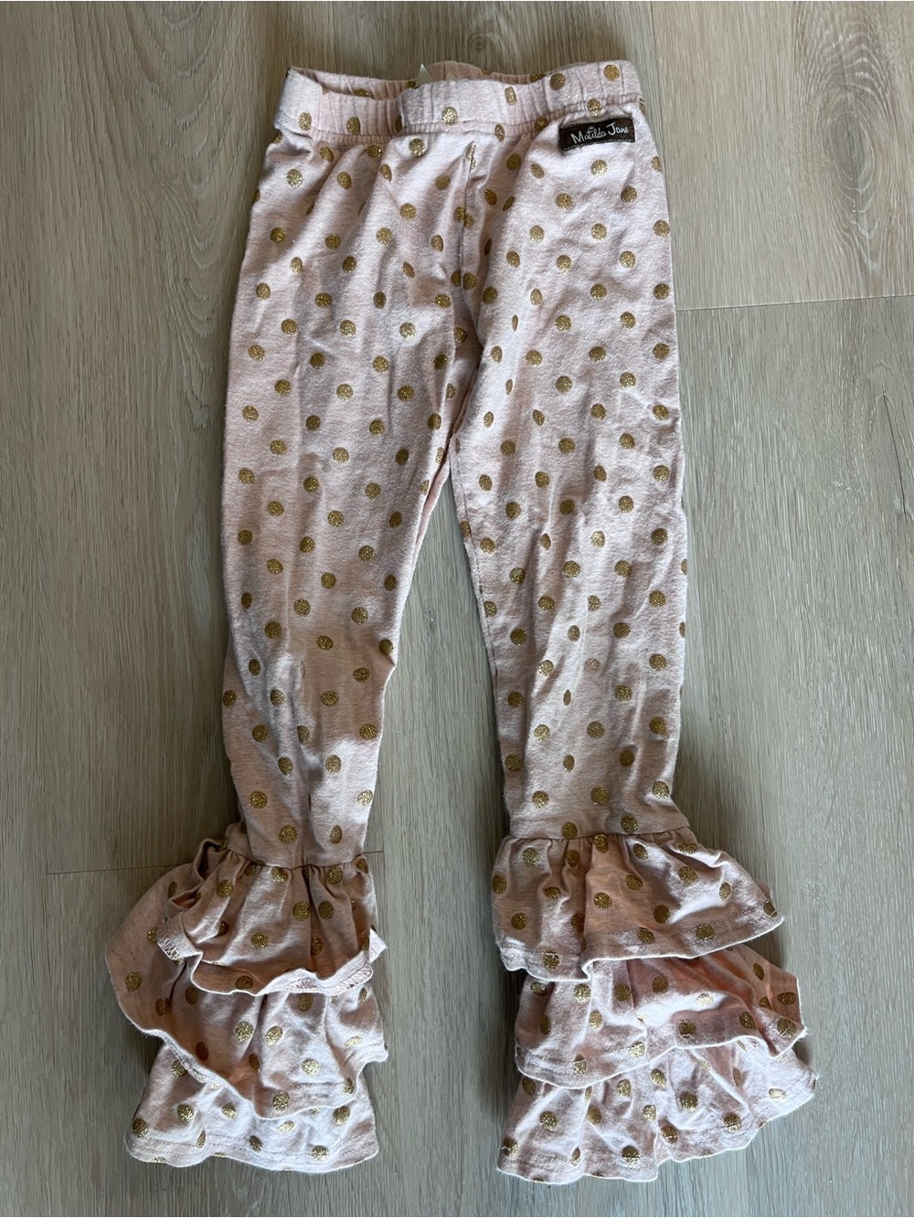 Matilda Jane Polka Dot Ruffle Pants 6